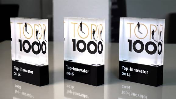 Top 100 Innovator 2018 | © GAL Digital GmbH Top 100 Innovator 2018 | © GAL Digital GmbH