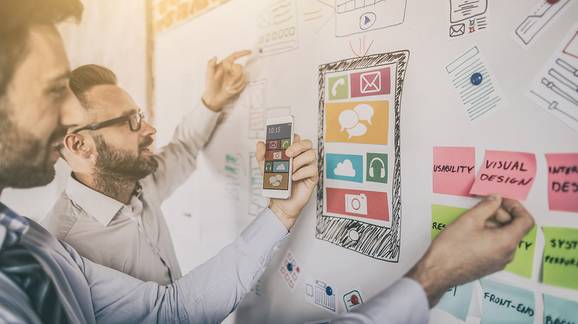 UX und UI Visualisierung | © REDPIXEL - stock.adobe.com