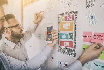 UX und UI Visualisierung | © REDPIXEL - stock.adobe.com