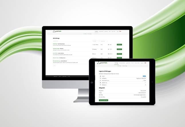 Greenhats Webentwicklung Plattform für IT-Sicherheit Greenhats Webentwicklung Plattform für IT-Sicherheit