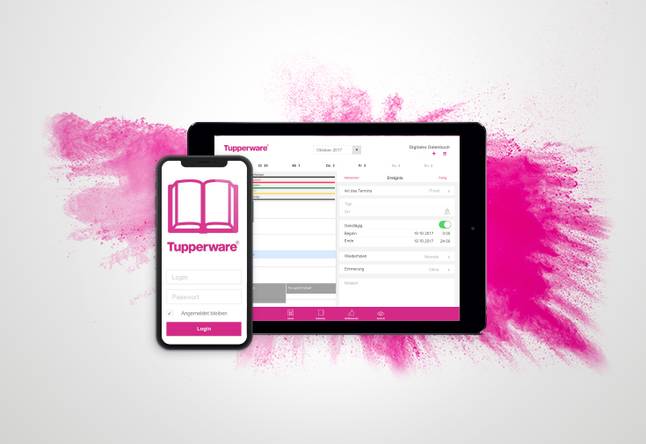 Tupperware Digital Sales Organizer